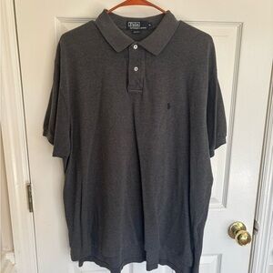 Ralph Lauren Men's Charcoal Polo Shirt